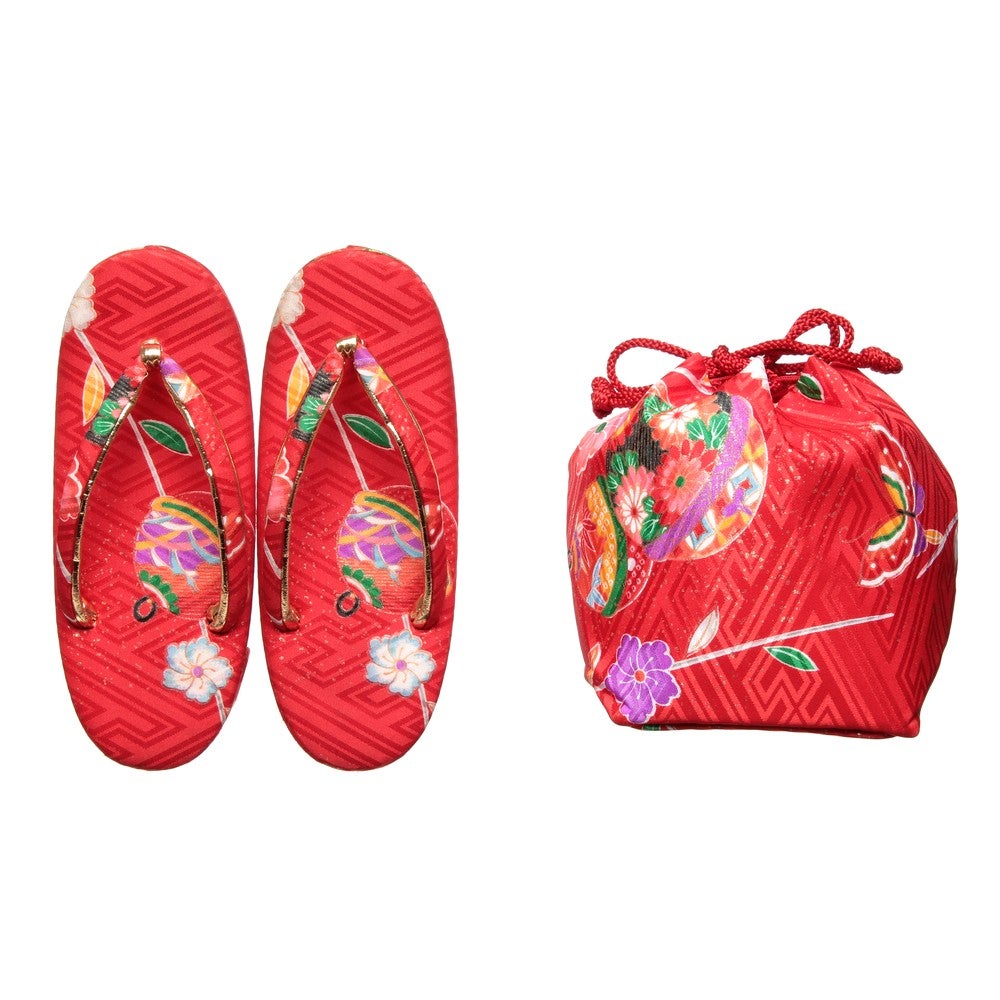 [レンタル] 七五三/節句 被布セット 3歳女の子 鈴模様 可憐の宅配レンタル - 4