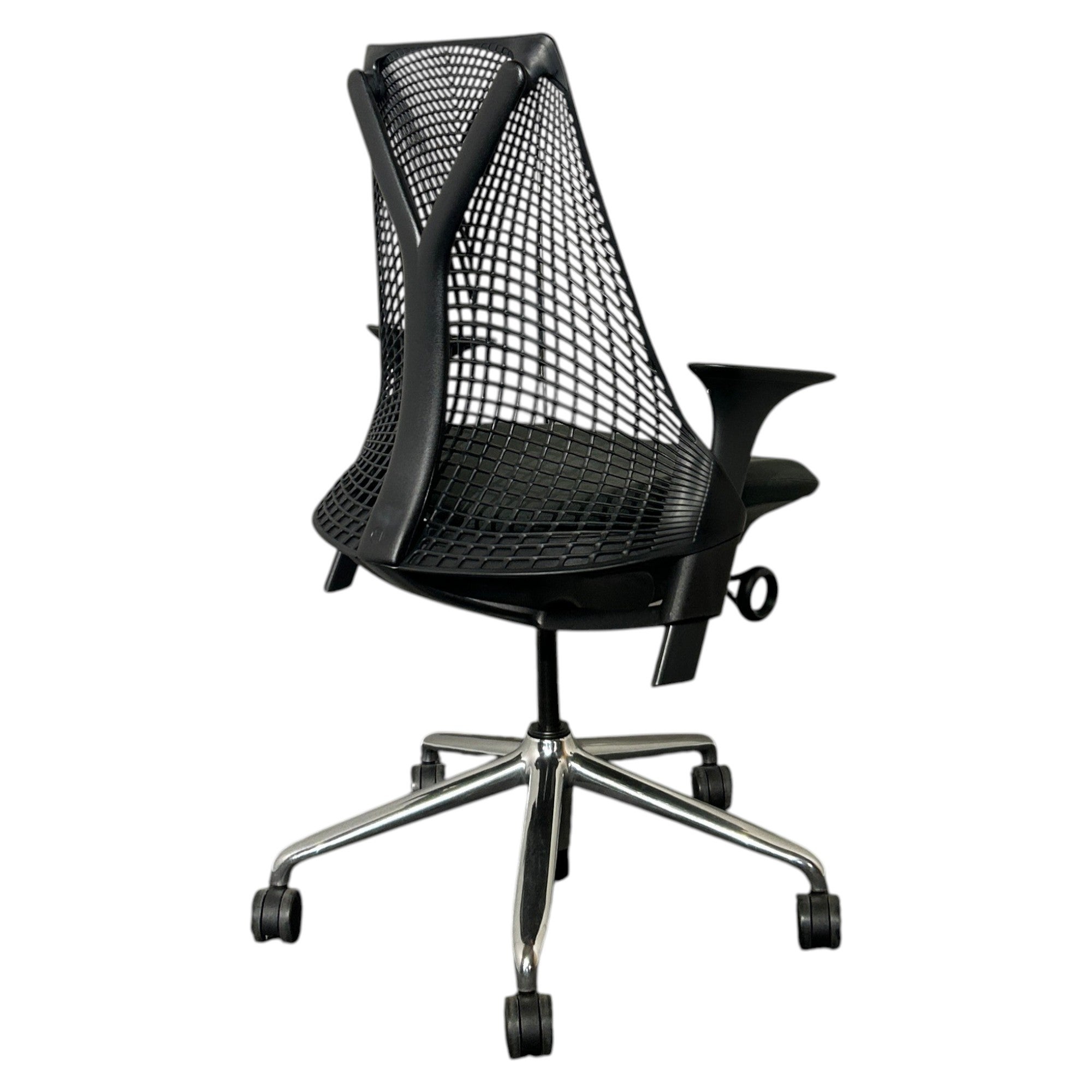 [レンタル] ハーマンミラー(Herman Miller) オフィスチェア セイル ハイバック 可動肘 ブラック AS1YA23HA-0121 - 4