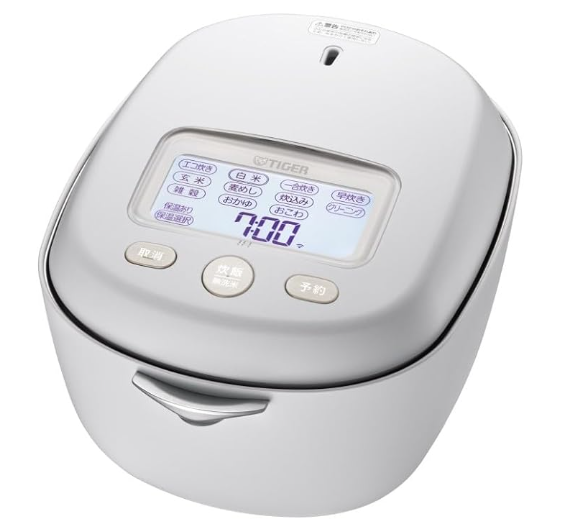 レンタル] [3.5合炊き] タイガー魔法瓶 炊飯器 土鍋圧力IH式 炊きたて
