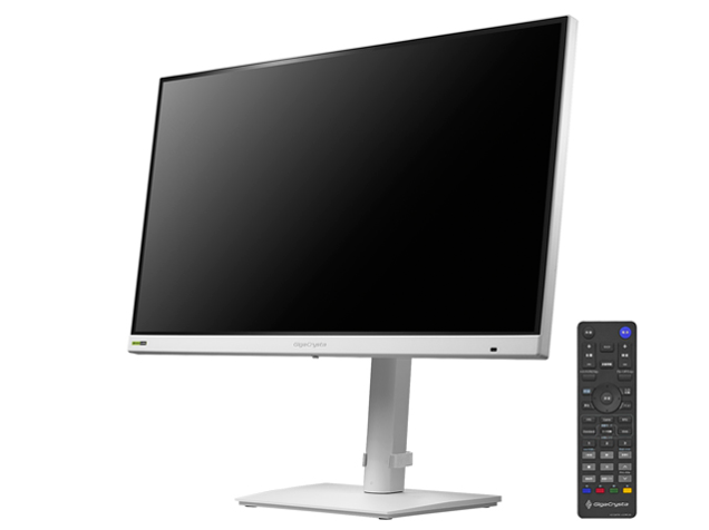 アイ・オー・データ(IODATA) LCD-GDQ271RA WQHD対応27型ゲーミングモニター ホワイト 左斜め前 リモコン付き - 13