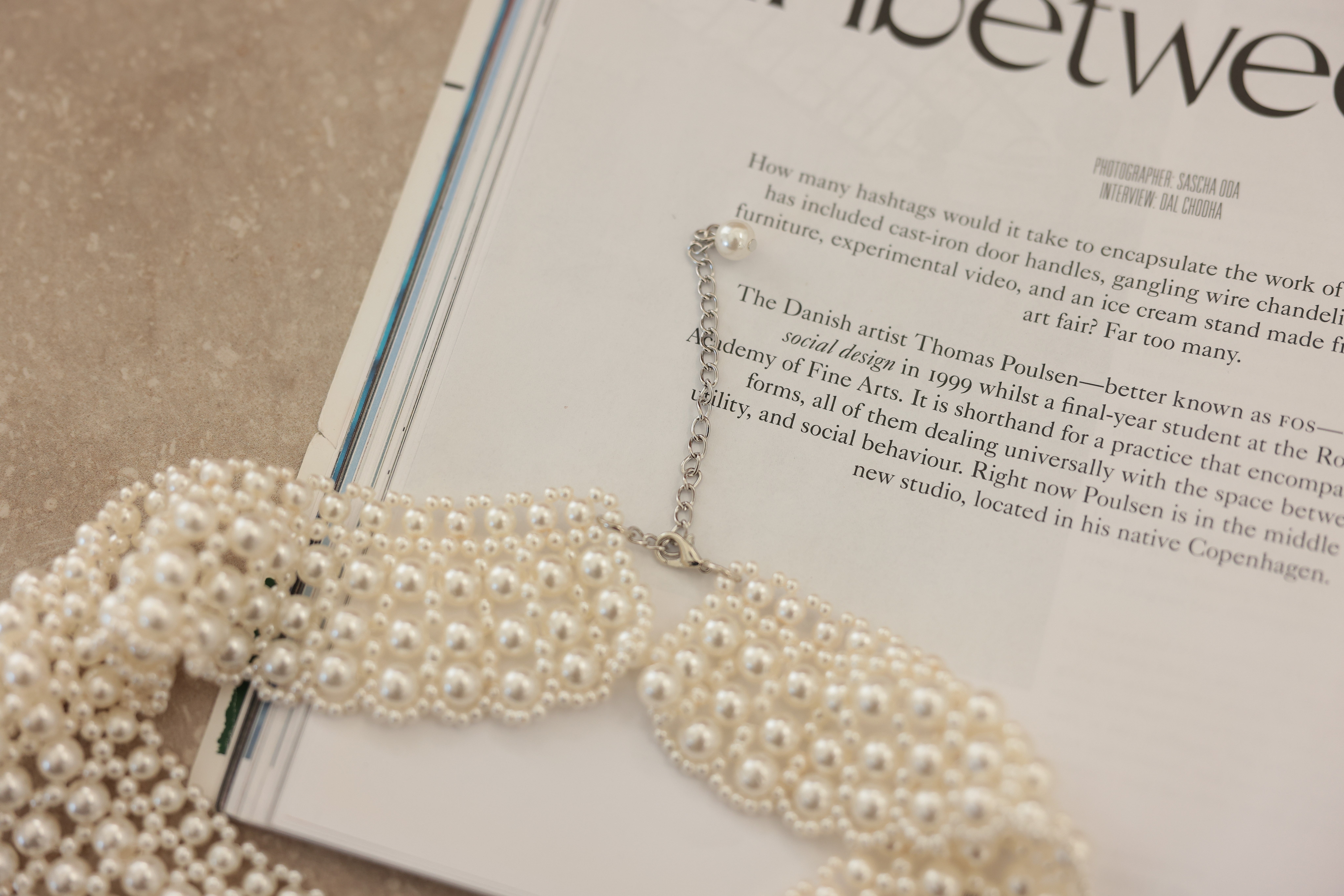 [レンタル] アートマリー つけ襟パールネックレス ホワイトの宅配レンタル - 3