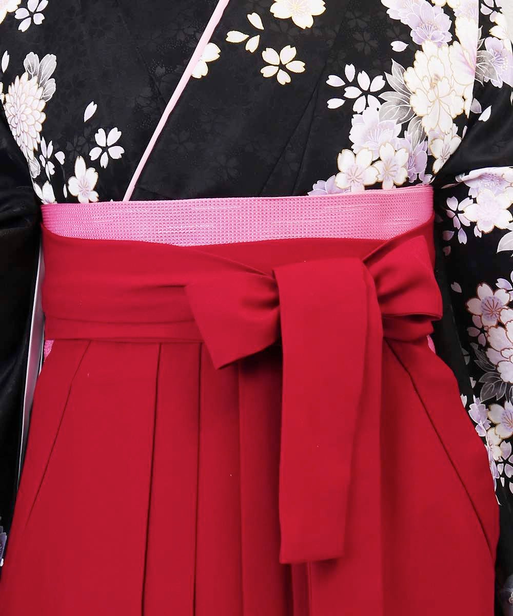 [レンタル] 【対応身長157cm～165cm】卒業式 袴 レンタル フルセット 女性 袴セット-828の宅配レンタル - 14