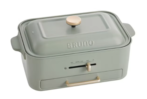 [レンタル] ブルーノ コンパクトグリルホットプレート BOE109 グリーン