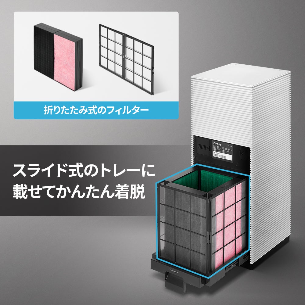 [レンタル] Coway(コーウェイ) NOBLE 空気清浄機 - 7