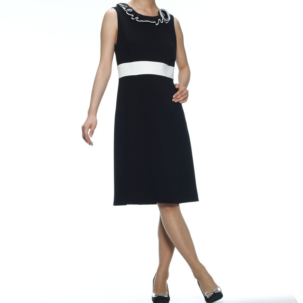 [レンタル] マックスマーラ セレモニースーツ2点セット(ジャケット+ワンピース) ブラック / ブルーの宅配レンタル - 9