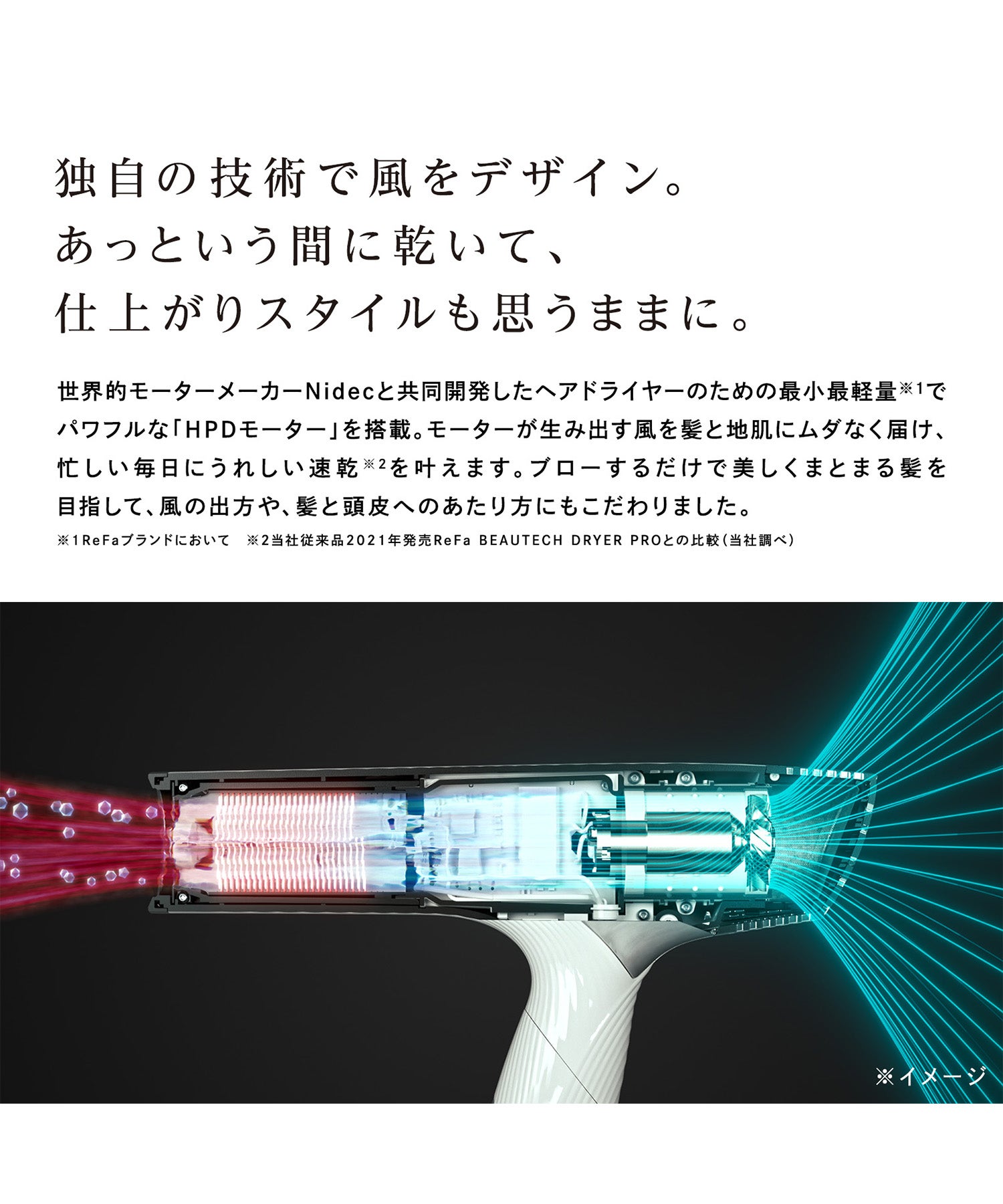 [レンタル] MTG ReFa リファビューテック ドライヤースマート - 6