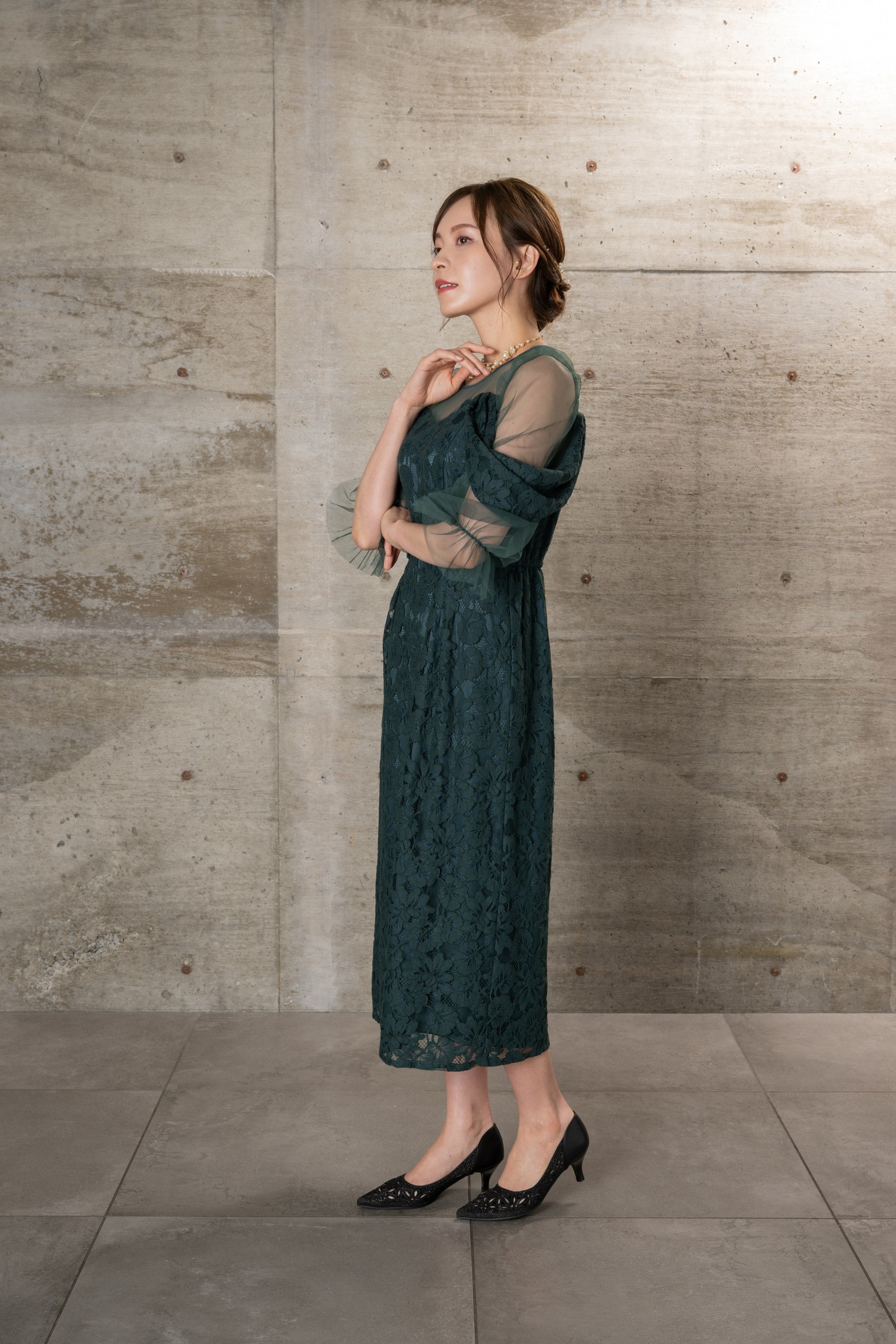 Randy チュールオフショルアシンメトリーワンピース(専用) チュールオフショルアシンメトリーワンピー ス randy Randy チュール