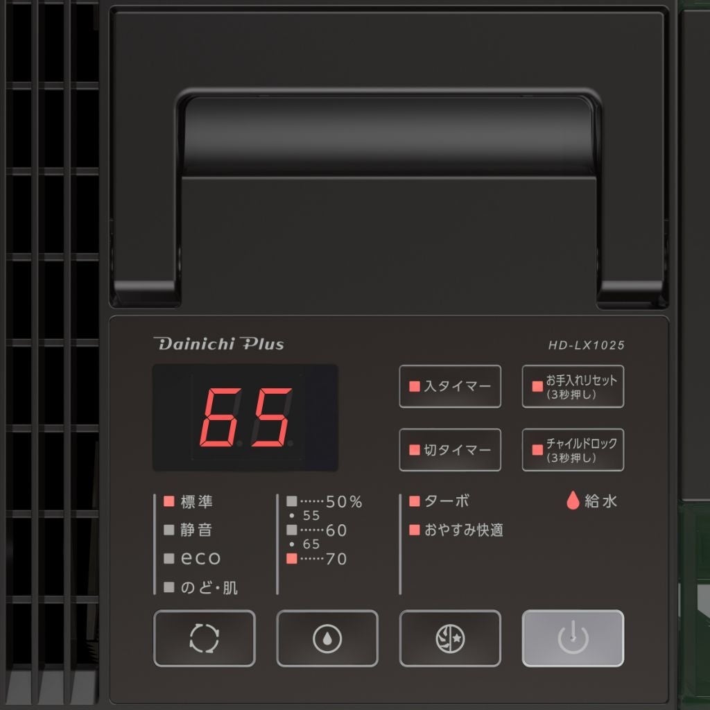 [レンタル] ダイニチ プラス(Dainichi Plus) ハイブリッド式加湿器 HD-LX1225 (木造20畳/プレハブ33畳） - 8