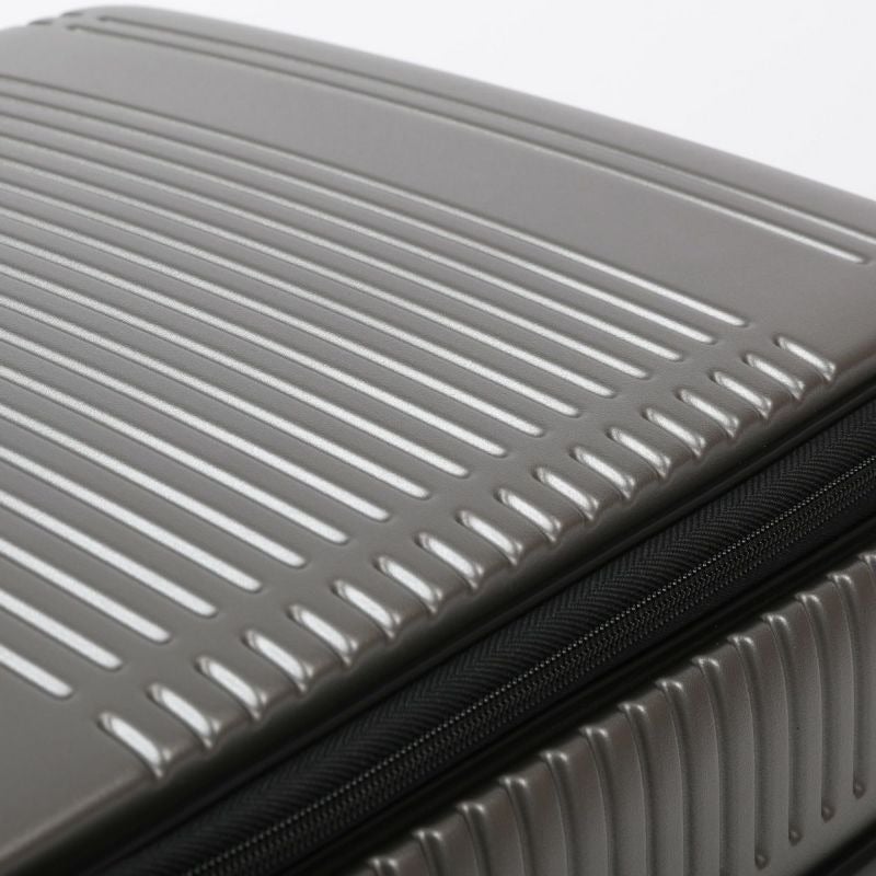 [レンタル] [1-3泊向けサイズ]BERMAS EURO CITY2 No.60295 フロントオープンファスナー38L 48cm ハードスーツケース ジェットブラックの宅配レンタル - 23