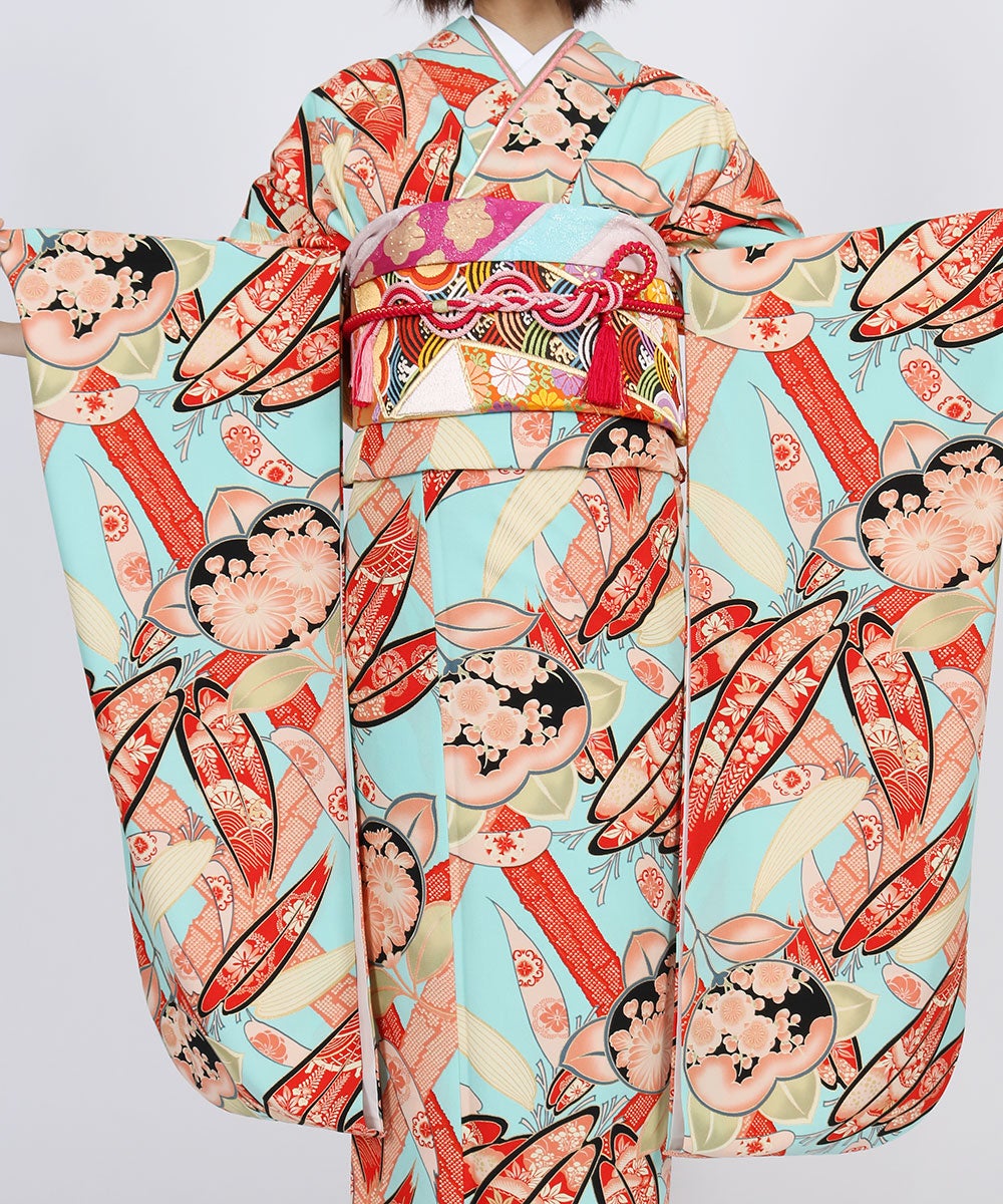 [レンタル] 【対応身長155-170cm】レンタル振袖フルセット-895の宅配レンタル - 7