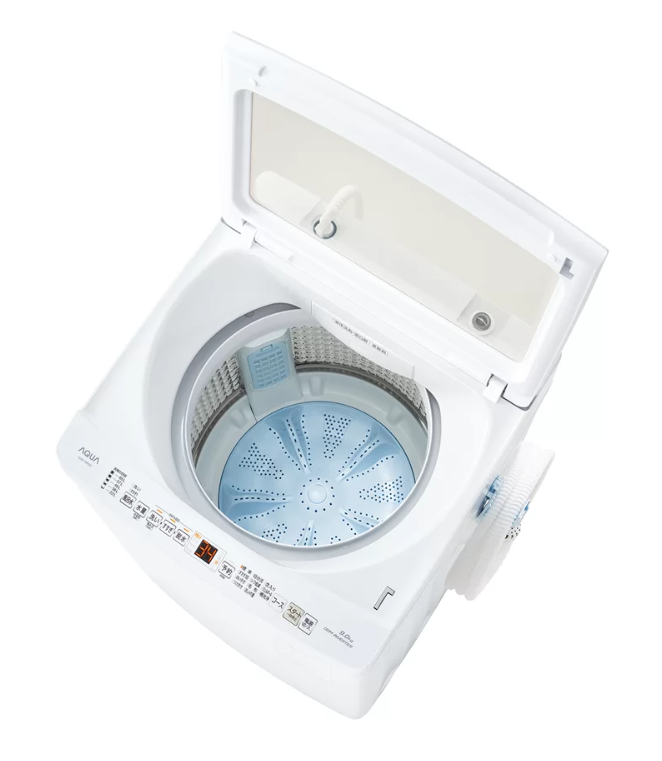 [レンタル] アクア AQW-V9R 9kg 全自動洗濯機 - 3