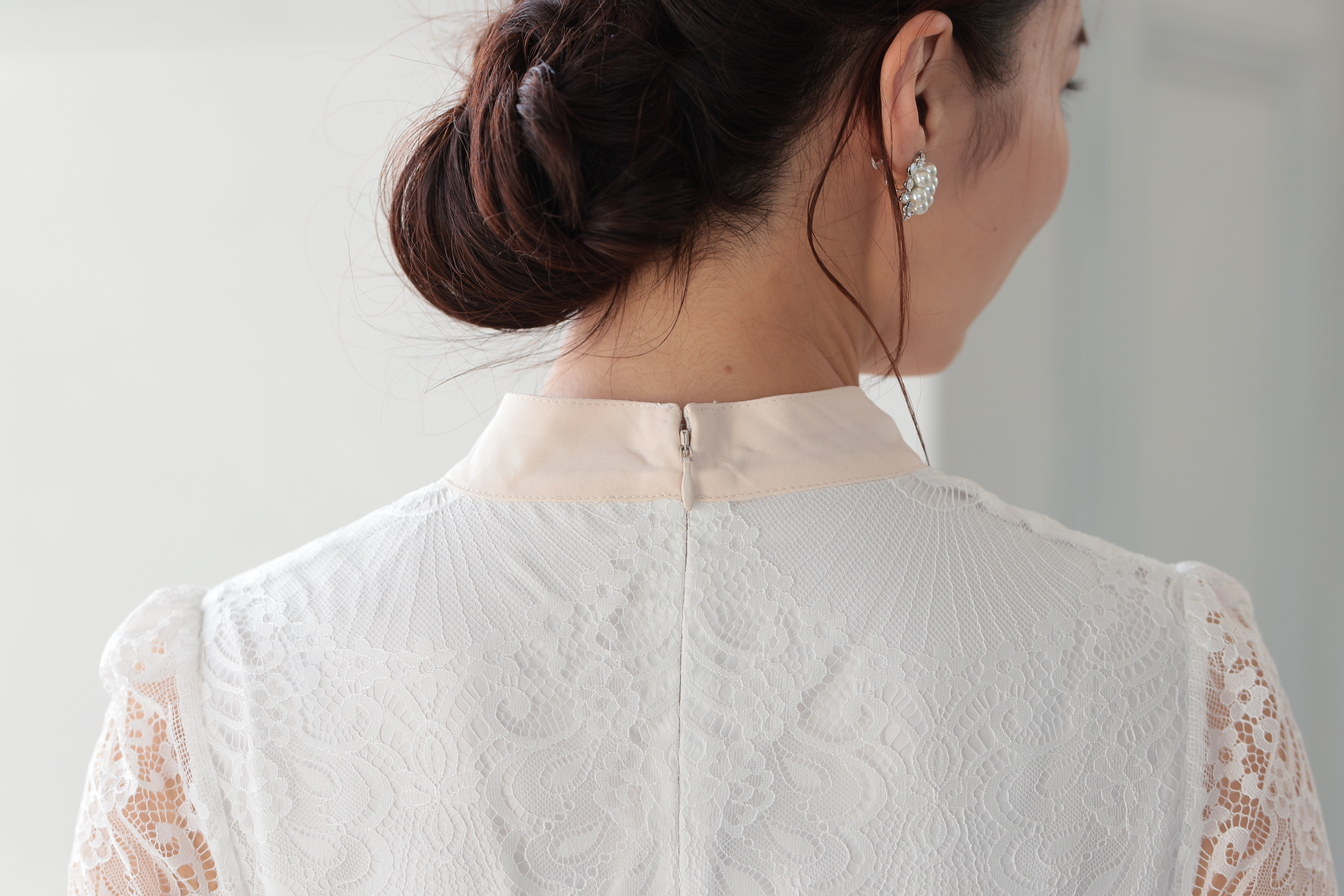 [レンタル] アートマリー ボトルネックワンピースジャケットスーツ【2点セット】ベージュの宅配レンタル - 7