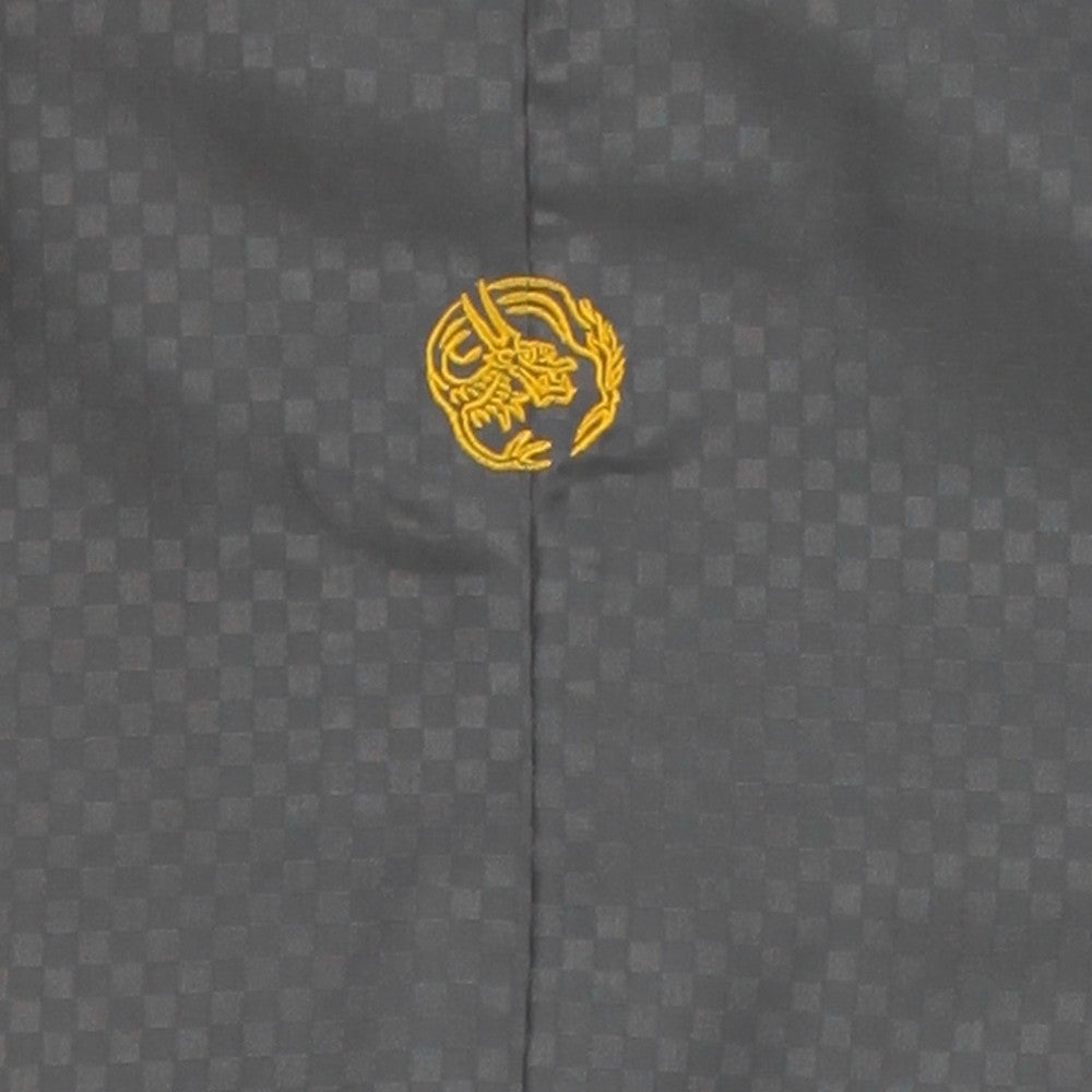 [レンタル] 七五三/節句 袴セット 5歳 男の子 市松模様 グレー