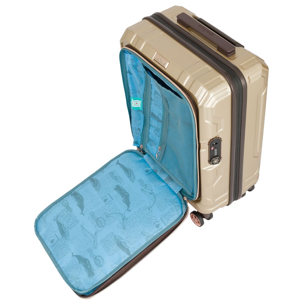 [レンタル] [3-5泊向けサイズ]LEGEND WALKER 5205 ブルーホエール 58L/拡張時72L ハードスーツケースの宅配レンタル - 11