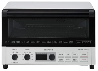 日立 コンベクションオーブントースター HMO-F100-W ホワイト オート機能 遠赤ヒーター ノンフライ調理