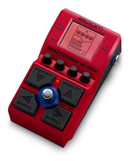 [レンタル] ズーム MS-60b+ マルチストンプエフェクター