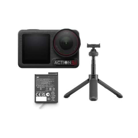DJI Osmo Action 5 PRO スターターキット(ミニ延長ロッド・予備バッテリー)
