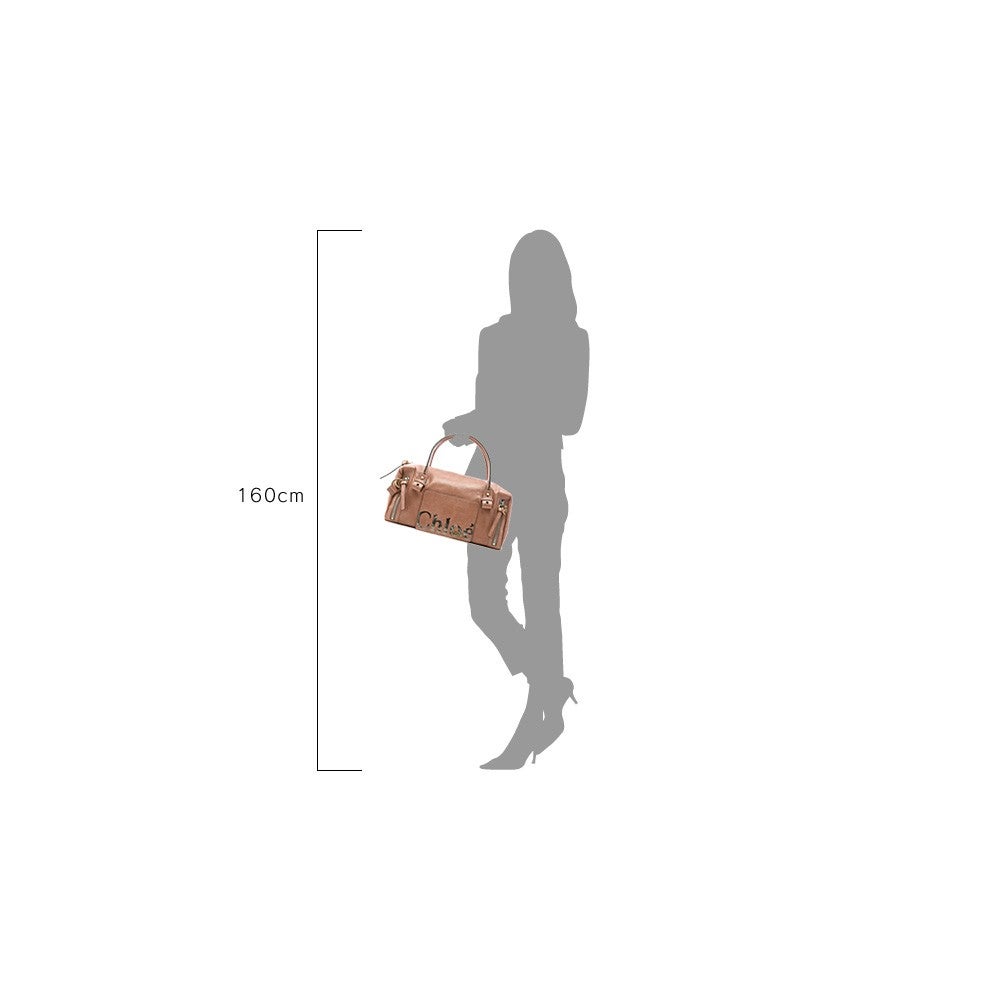 [レンタル] レディース クロエ 型押しPVC ビッグロゴ ハンドバッグ - 6