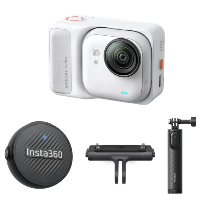 [レンタル] Insta360 GO Ultra Vlogキット アクションカメラ ホワイト