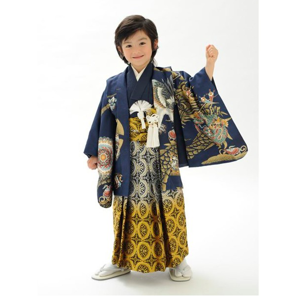 [レンタル] 七五三/節句 袴セット 5歳 男の子 鷹 勇龍の宅配レンタル - 5