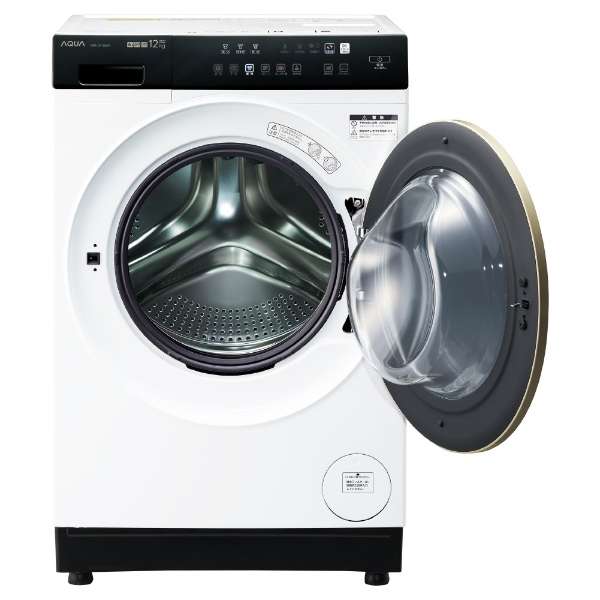 [レンタル] アクア 【右開き】AQW-DX12R ドラム式洗濯乾燥機 洗濯12kg/乾燥6kg - 3