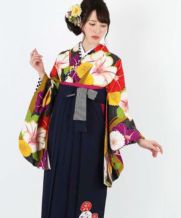 【対応身長 165cm～173cm】卒業式 袴 レンタル フルセット 女性 袴セット-1516