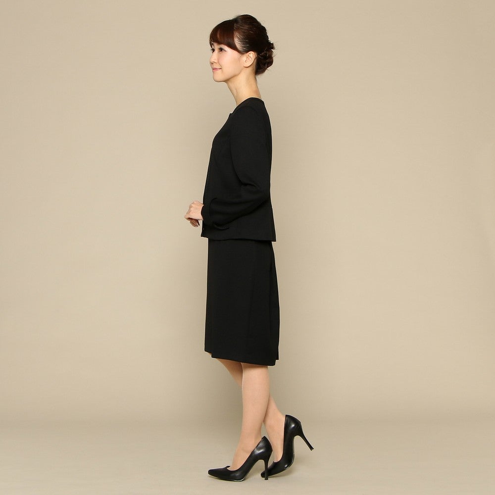 [レンタル] リフレクト セレモニースーツ2点セット(ノーカラージャケット+スカート)の宅配レンタル - 7