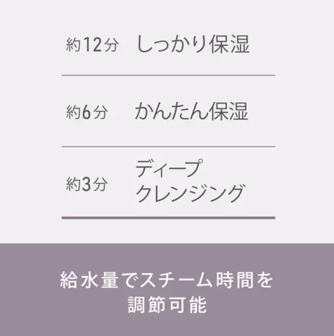 [レンタル] パナソニック スチーマー ナノケア EH-SA70 - 6