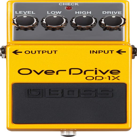 レンタル] BOSS Over Drive OD-1X ギターエフェクターのお試し 