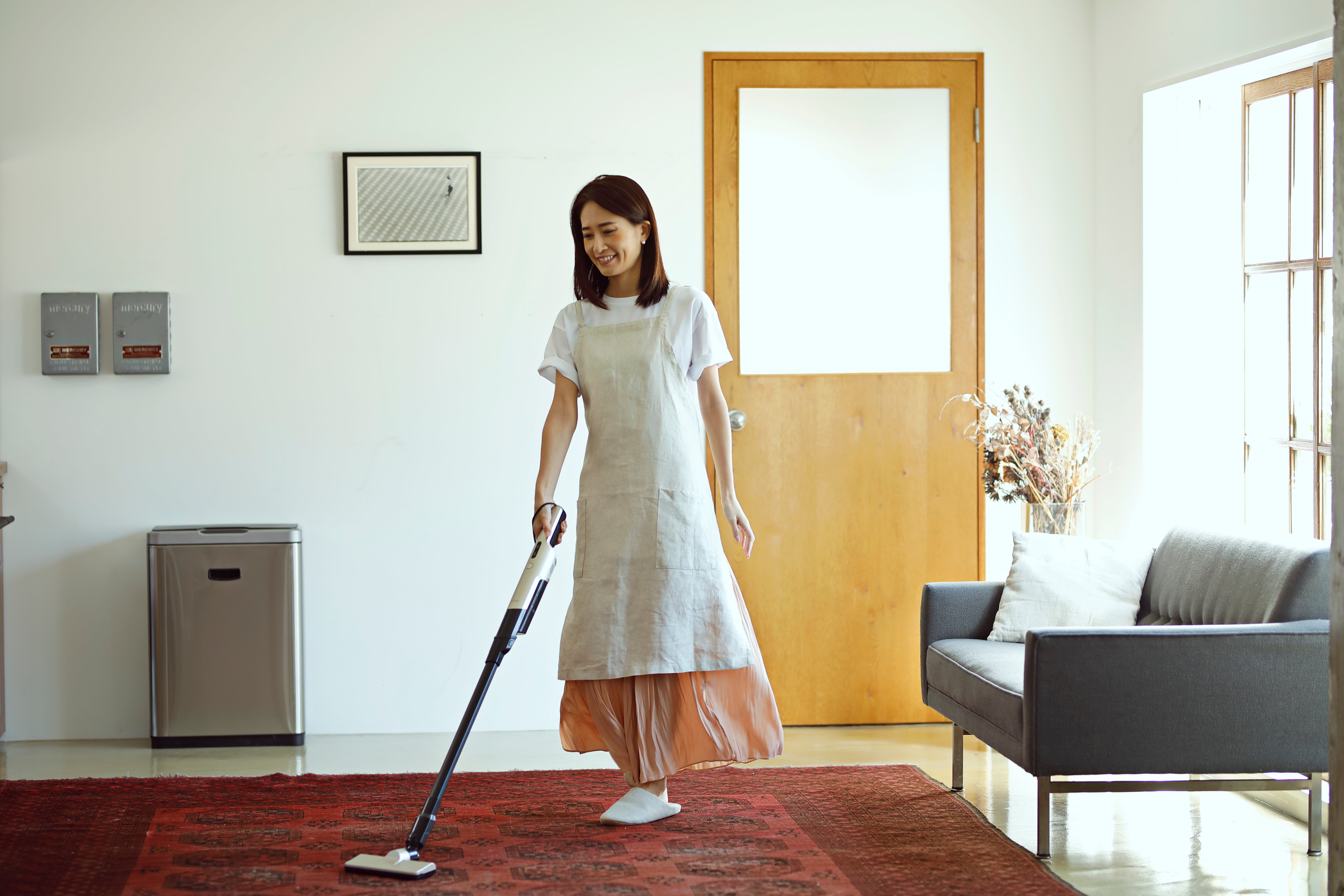 [レンタル] シロカ 2WAYコードレススティッククリーナー SV-S271 [超軽量0.9kg掃除機/ハンディ可] シャンパンシルバー - 6