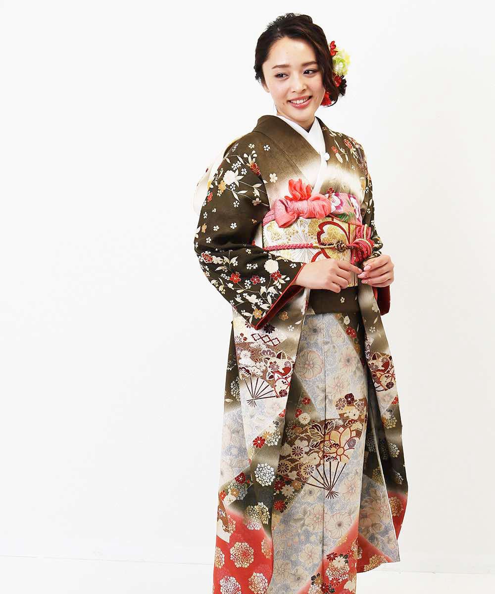 [レンタル] 【対応身長154-169cm】レンタル振袖フルセット-805の宅配レンタル - 9