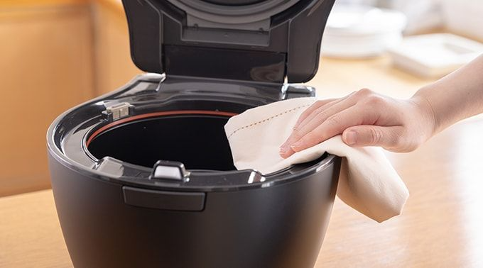 [レンタル] [5.5合炊き] 三菱電機 本炭釜 紬 NJ-BW10H 炊飯器 - 10