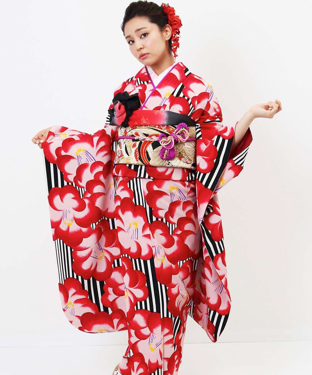 [レンタル] 【対応身長148-168cm】レンタル振袖フルセット-764の宅配レンタル - 6