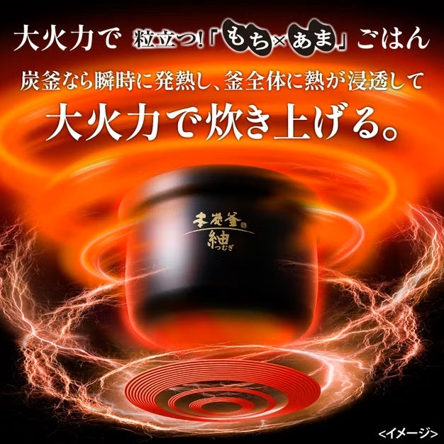 [レンタル] [5.5合炊き] 三菱電機 本炭釜 紬 NJ-BW10G ジャー炊飯器 5.5合 白真珠 - 3