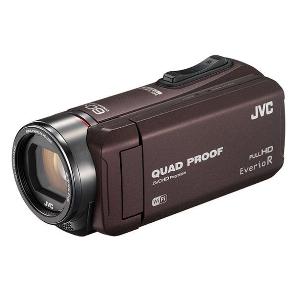 [レンタル] JVC 防水ビデオカメラ GZ-RX600 ブラウン - 1