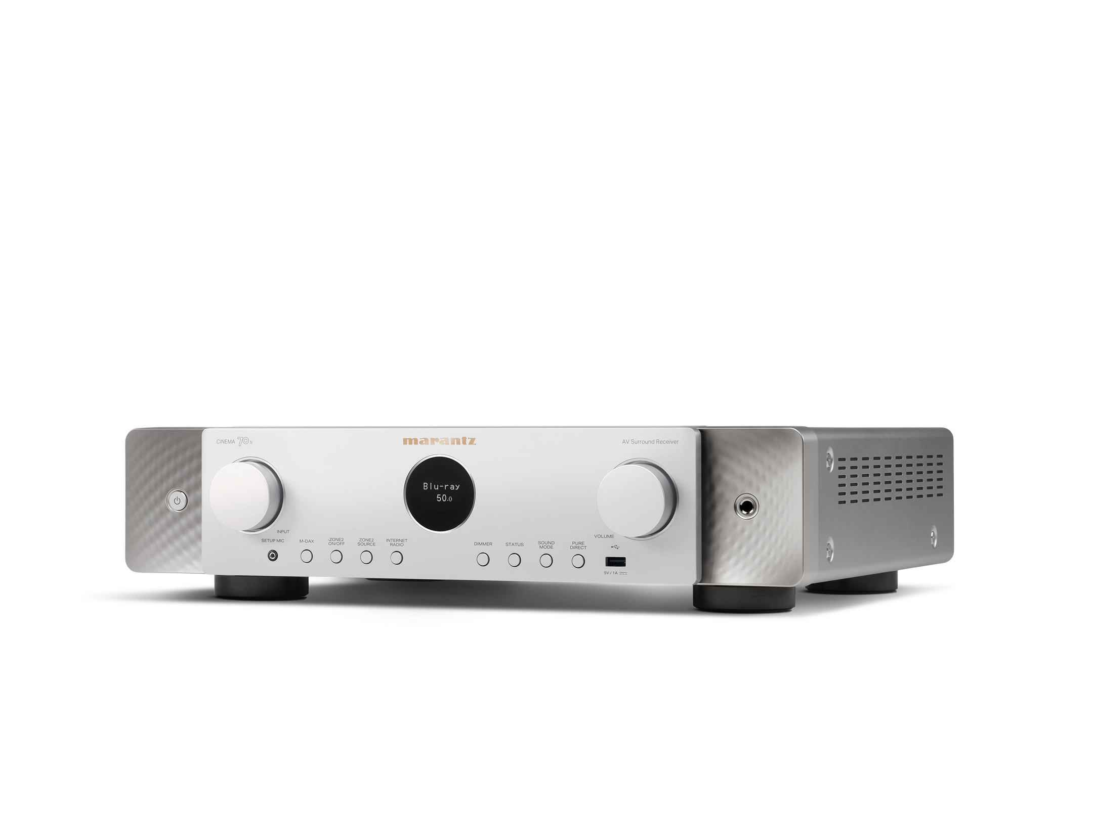 [レンタル] marantz(マランツ) CINEMA 70s 7.2chスリムデザインAVサラウンドレシーバー - 3