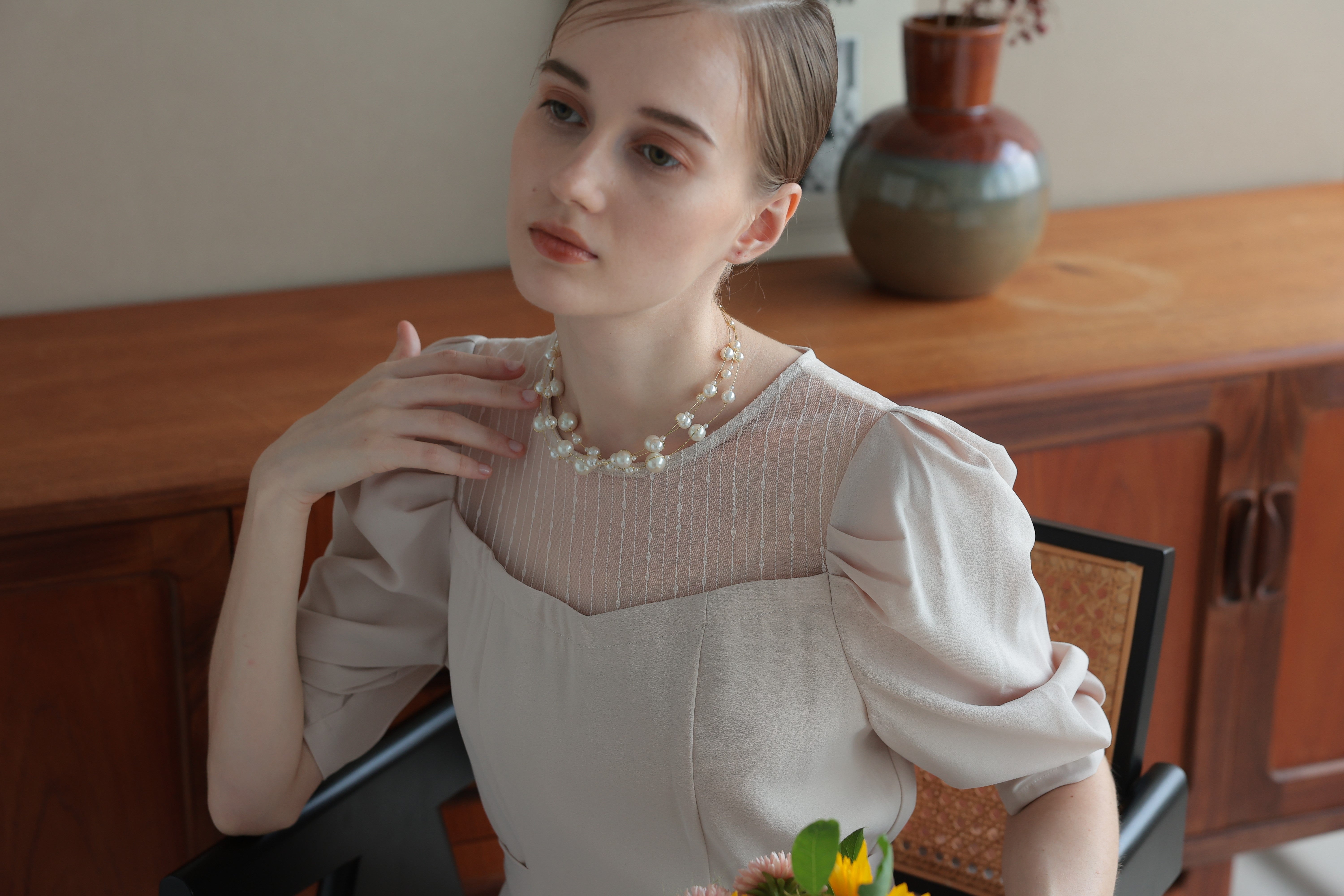 [レンタル] アートマリー ３連パールネックレス ゴールドの宅配レンタル - 7