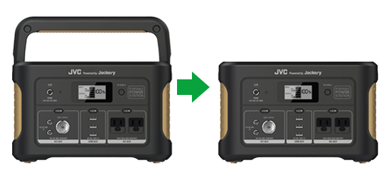 [レンタル] JVCケンウッド ポータブル電源 BN-RB62-C(容量626Wh) - 4