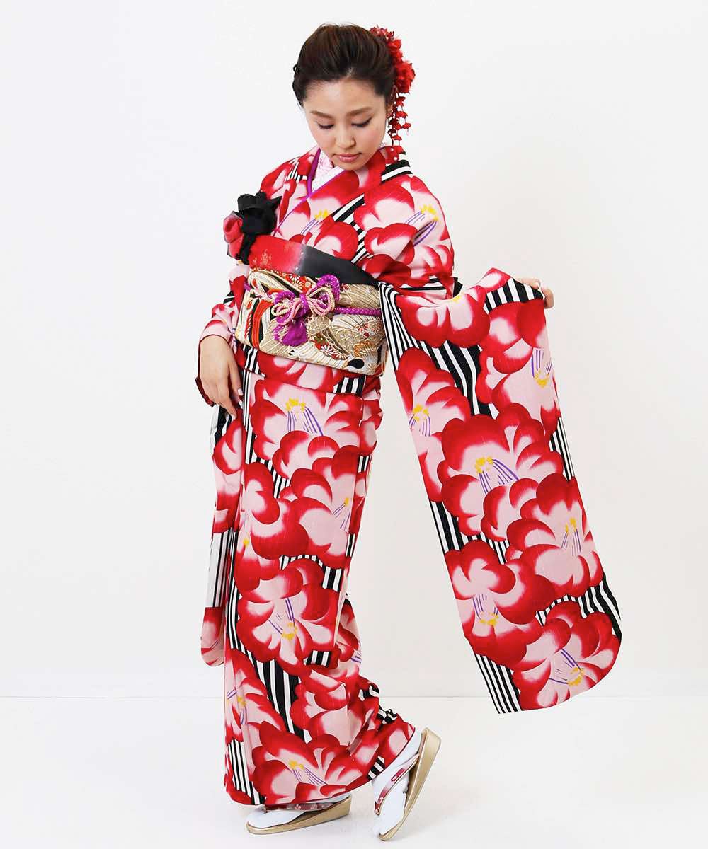 [レンタル] 【対応身長148-168cm】レンタル振袖フルセット-764の宅配レンタル - 7