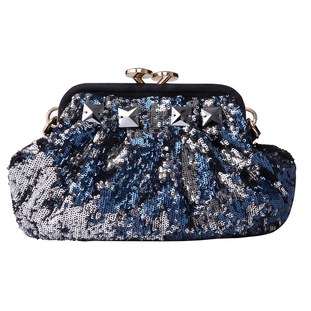 [レンタル] レディース マーク・ジェイコブス LITTLE STAM ショルダーバッグ ブルー