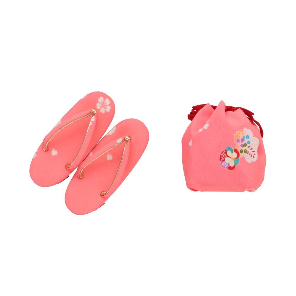 [レンタル] 七五三/節句 被布セット 3歳女の子 被布セット 大胆桜模様Aの宅配レンタル - 4