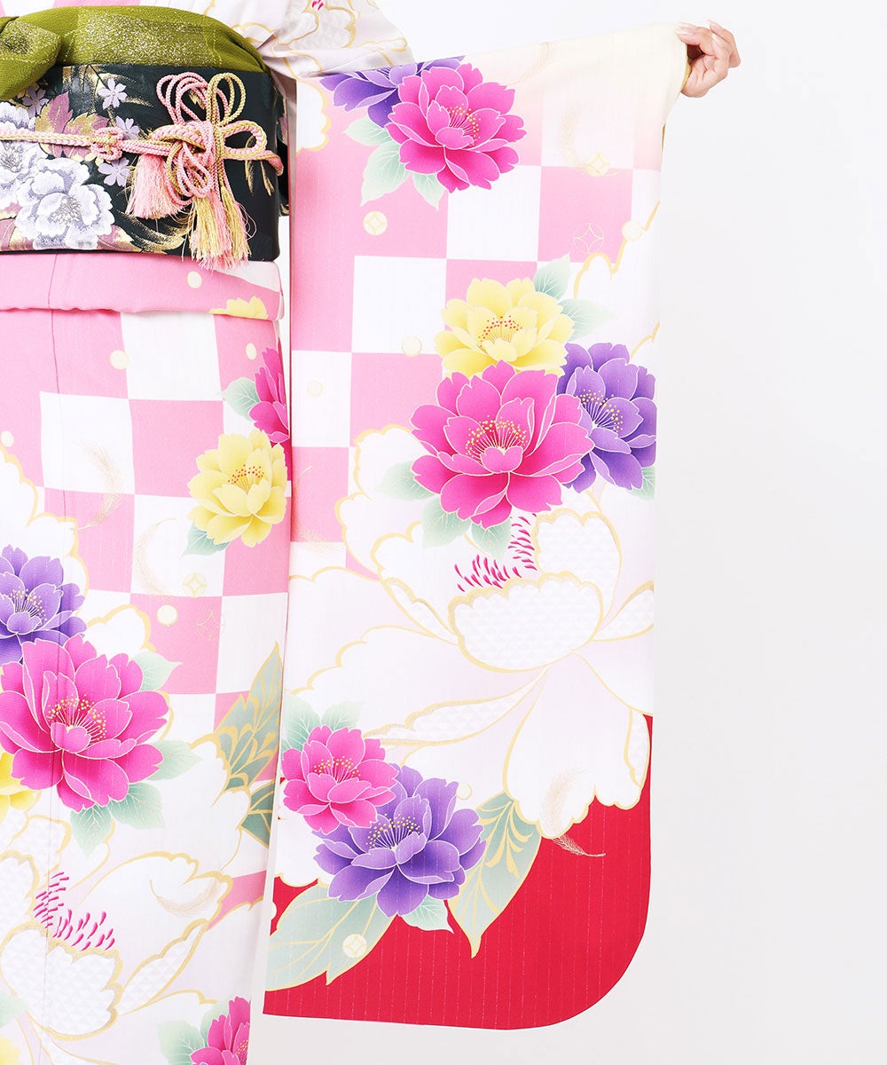 [レンタル] 【対応身長155-170cm】レンタル振袖フルセット-478の宅配レンタル - 4