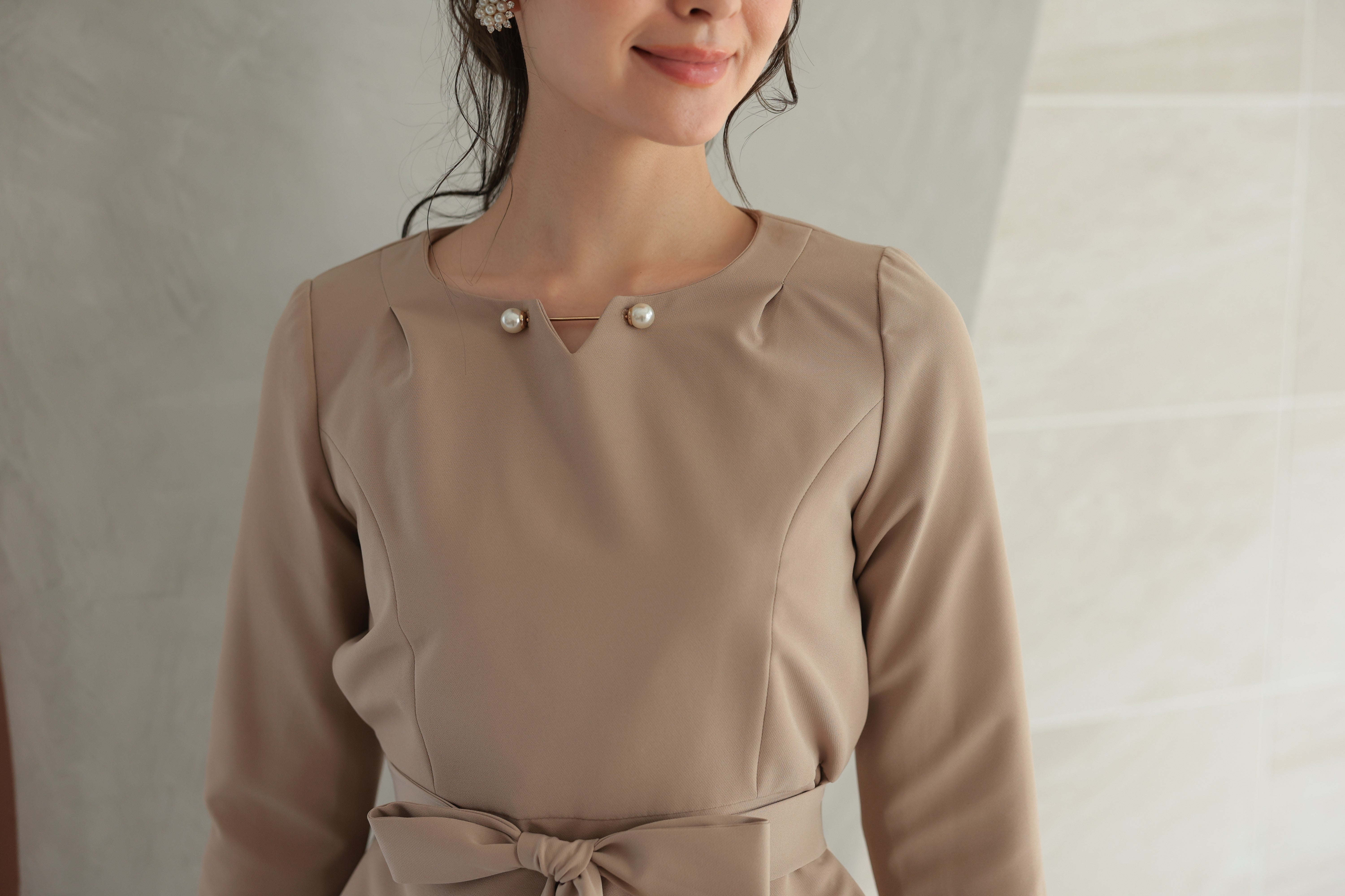 [レンタル] アートマリー スーツセットアップ【2点セット】ベージュの宅配レンタル - 6