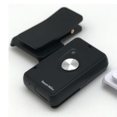 iPhone用ワイヤレスマイク Smart Mike ブラック