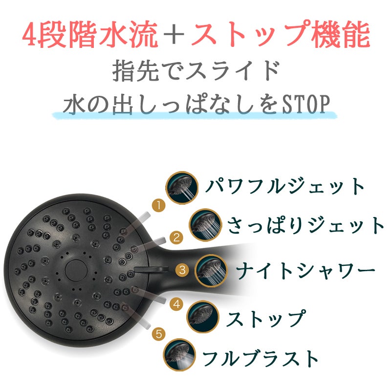 [レンタル] アクアビュルシャワーＳ ブラック - 6