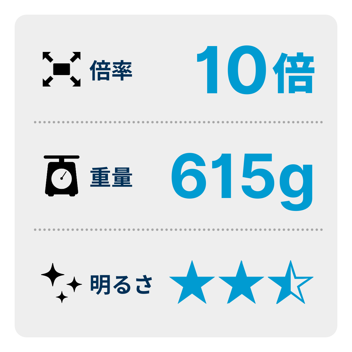 [レンタル] [倍率10倍]ビクセン APEX J HR10x42WP 双眼鏡 - 3