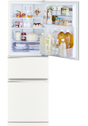 [レンタル] [272L][二人暮らし向け][右開き]三菱電機 冷凍冷蔵庫 MR-CX27M - 3