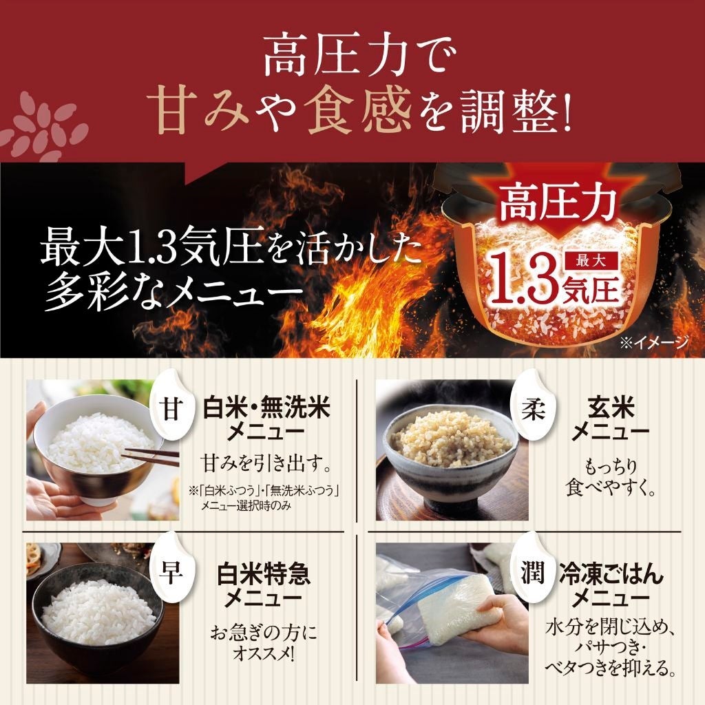 [レンタル] [1升炊き] 象印 NW-WB18 圧力IH炊飯ジャー - 4