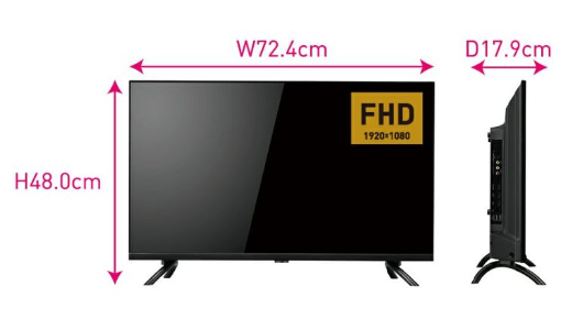 Orion 32v スマートテレビ SAFH321 レンタル] ORION(オリオン) SAFH321 32型 フルハイビジョン チューナー