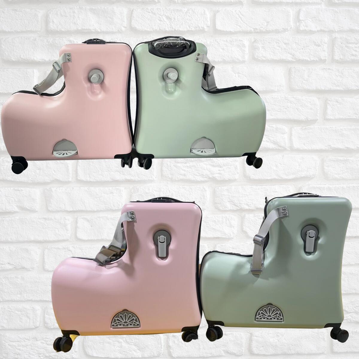 [レンタル] [5-8泊向けサイズ]キッズトラベル 折りたたみハンドル 65L 子供が乗れるキャリーケースの宅配レンタル - 7